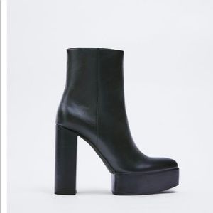 Zara Platform Ankle Boot